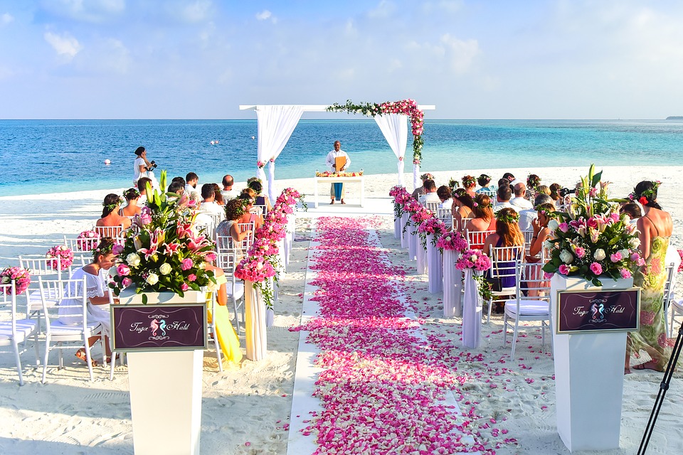Wedding On The Beach Exotic Wedding On The Beach