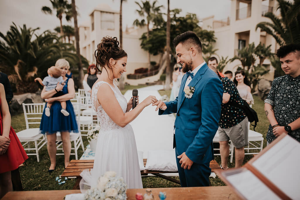 Civil wedding in Tenerife